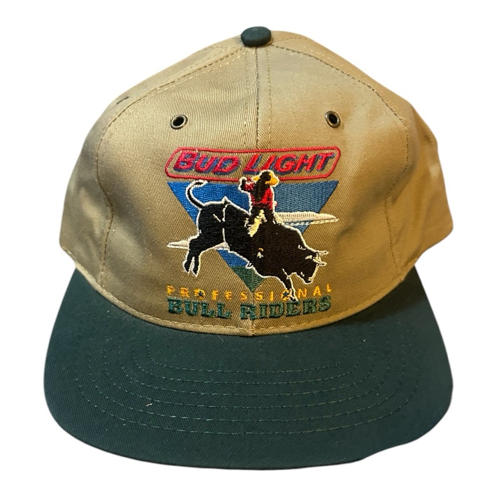 Bud Light Professional Bull Riders Cap - Tan and Green